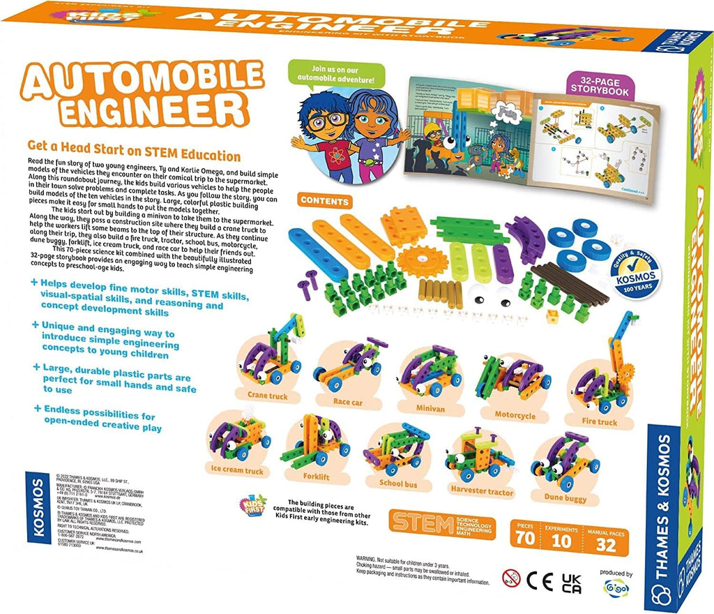Kids First: Ingeniero de Automóviles | Set de Ingeniería
