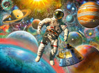 Ravensburger - Espacio - Paquete de 2 rompecabezas de 100 piezas - Piezas XXL para un montaje más fácil - Imágenes espaciales impresionantes y atrevidas - Planetas y más - Calidad premium - Regalo