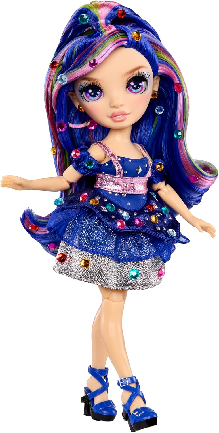 Muñecas de moda Rainbow High - Genevieve Bleue con