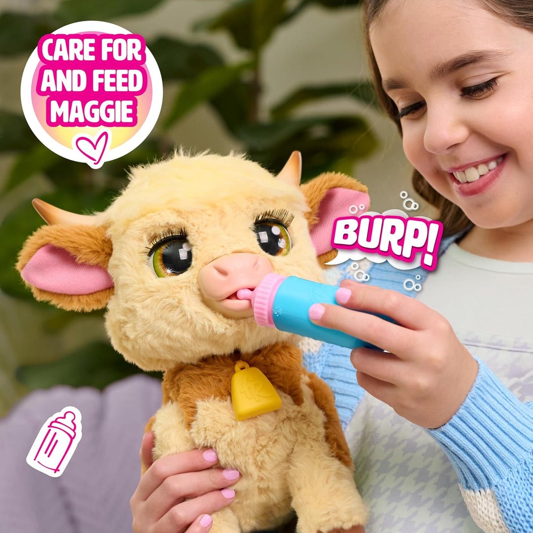 Just Play FurReal Maggie The Feed Follow Cow - Mini vaca