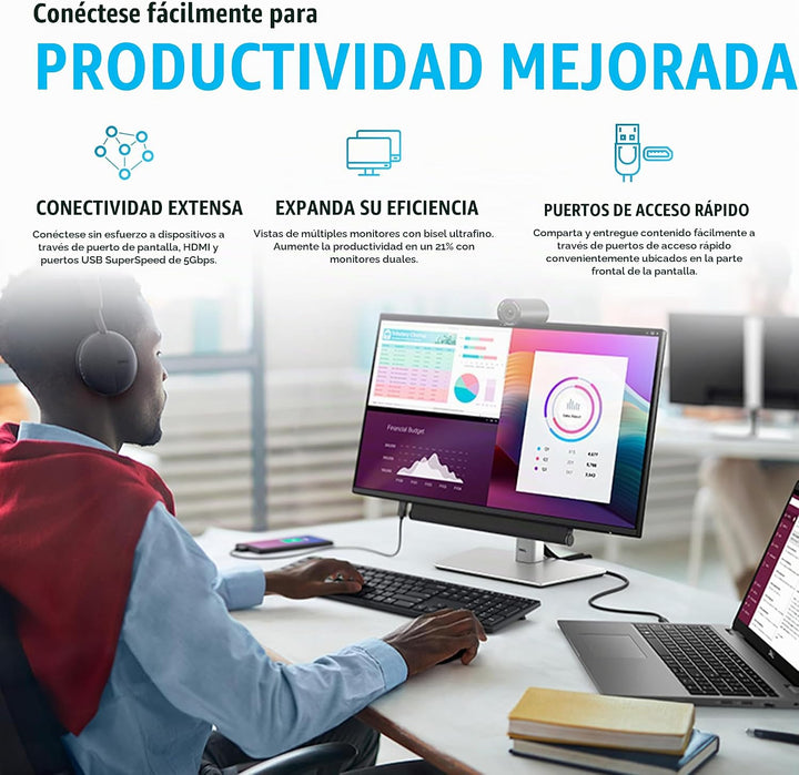 P2425H para Dell Reemplazo \u2013 Pantalla de monitor de computador...
