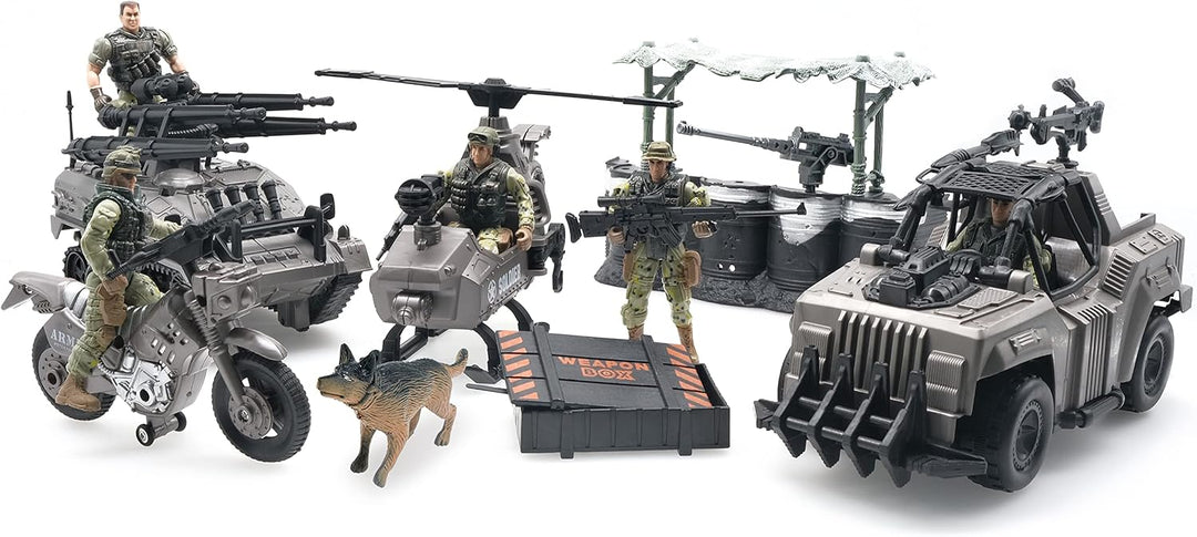 MISTBUY Figuras de acción de hombres del ejército estadounidense co...