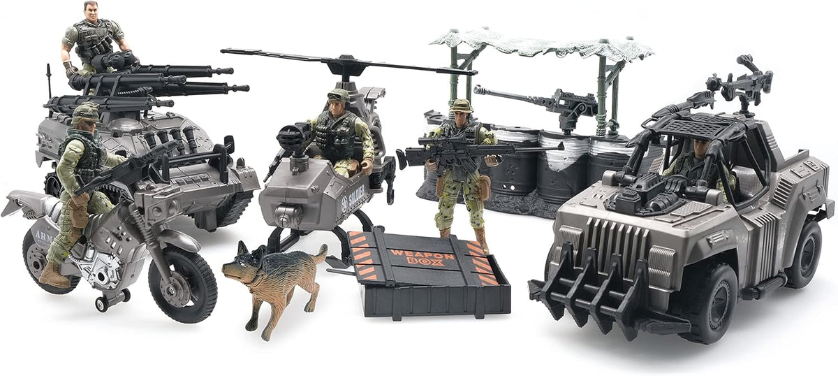 MISTBUY Figuras de acción de hombres del ejército estadounidense