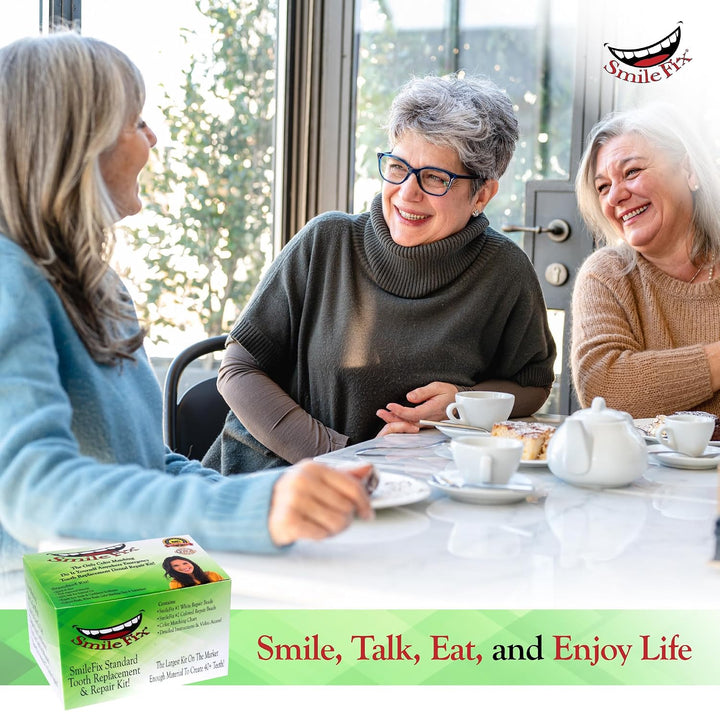 SmileFix Kit de reparación dental estándar - Compuesto de coloració...