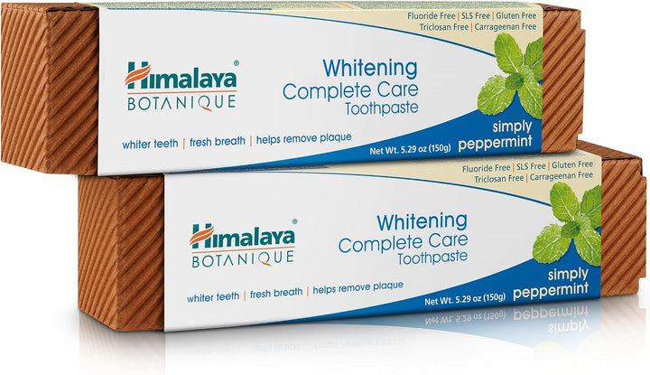 Himalaya Botanique Complete Care - Pasta de dientes blanqueadora, s...