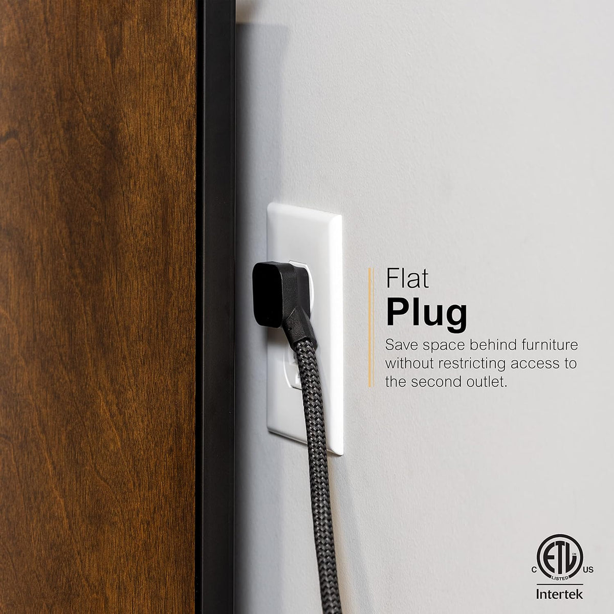 GE Protector de Surtidor de Energía, Extendo de 6 ft con Múltiples Enchufes