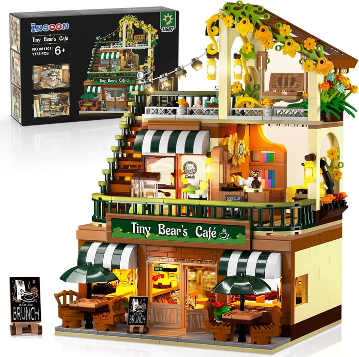 City Coffee House - Juego de construcción con luz 1173