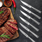 imarku Juego de cuchillos de 16 piezas, juego de cuchillos de cocina de