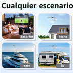 Antena de TV HD satelital Yagi, antena de TV digital al aire libre para