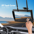 Sistema de cámara de respaldo inalámbrico solar magnético, pantalla táctil IPS de 7 pulgadas con DVR, cámara de visión nocturna IR recargable, cámara RV sin cableado para enganchar remolques