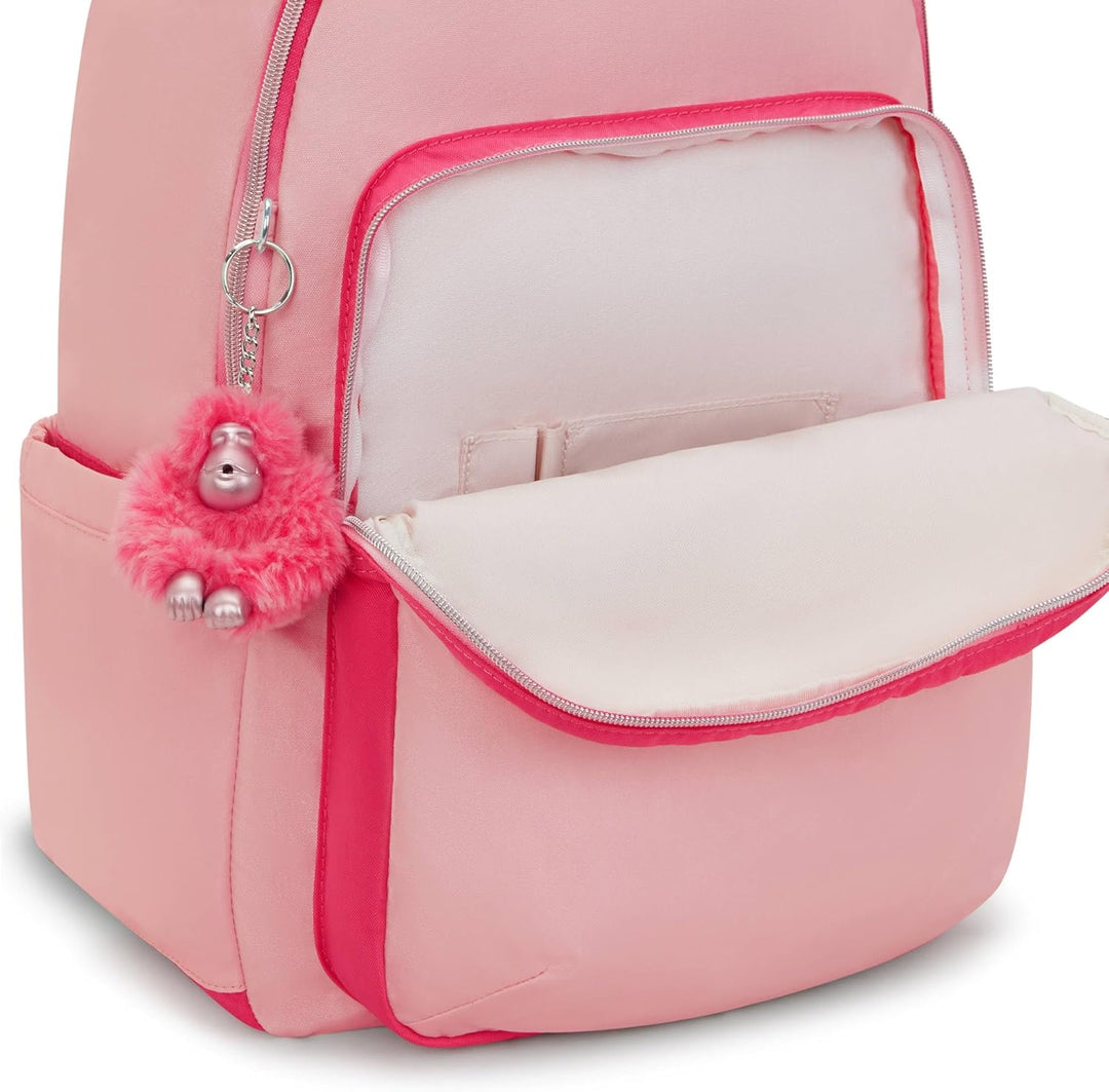 Kipling Seoul - Mochila para laptop de 15 pulgadas para mujer, dura...