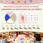 Kit de arcilla seca al aire, arcilla para modelar para niños,Juego