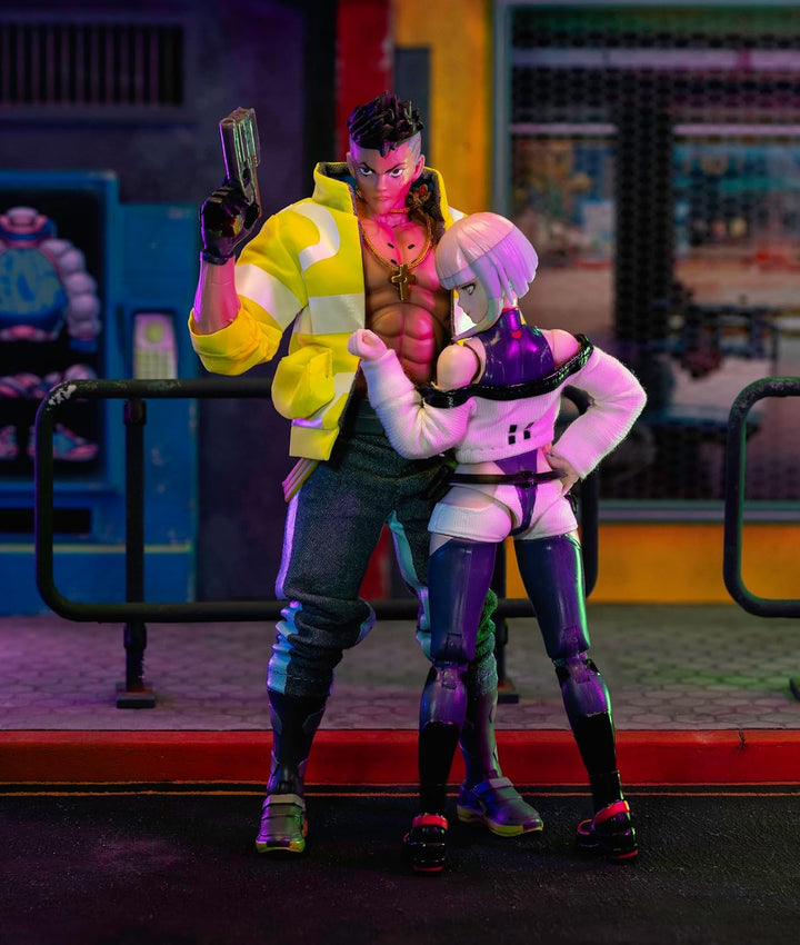 Jada Cyberpunk Edgerunners David Martinez - Figura de acción a esca...