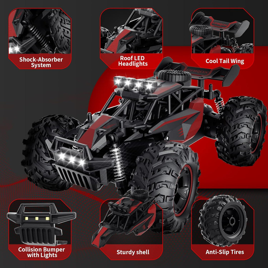 Carox Coche de control remoto, 2.4 GHz 25 KM\/H Coche RC de alta ve...