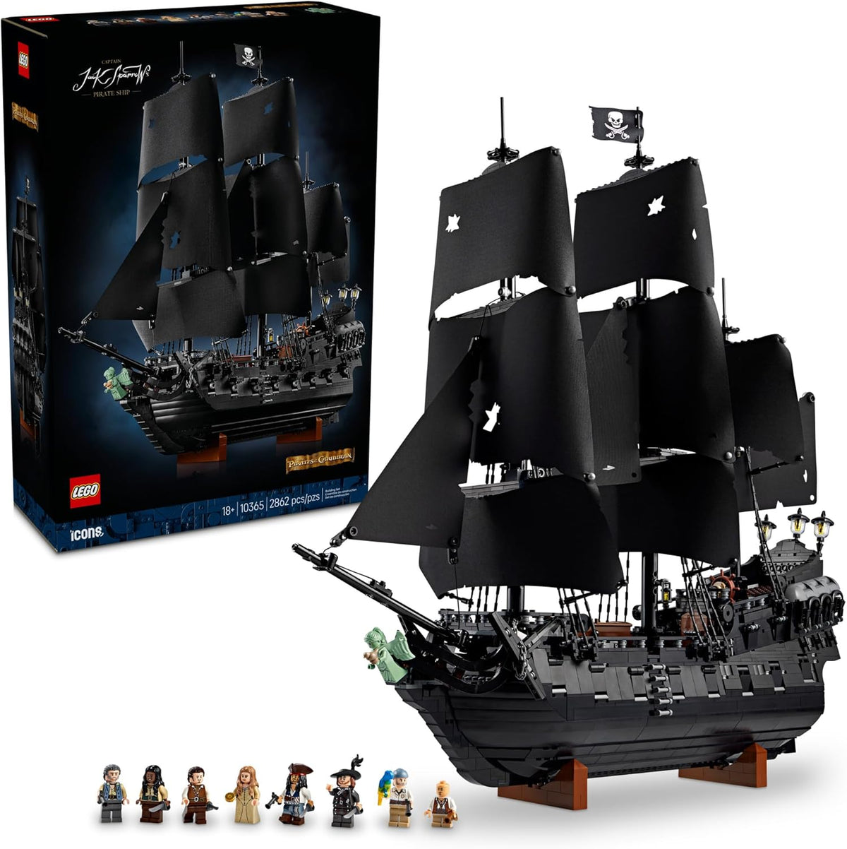 LEGO Icons Capitán Jack Sparrow 's Pirate Ship 10365