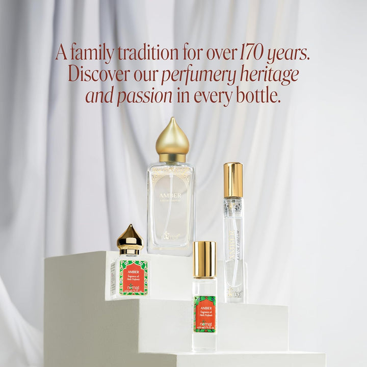 Nemat International Aceite de perfume ámbar Roll-On \u2013 Perfume...