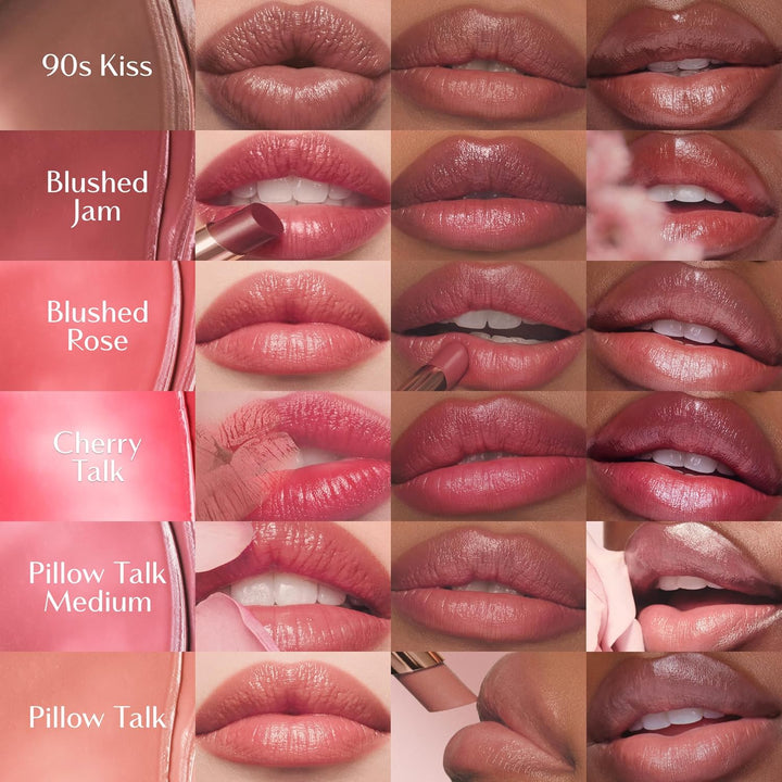 Charlotte Tilbury Pillow Talk Blush Balm Lip Tint - Lápiz labial tr...