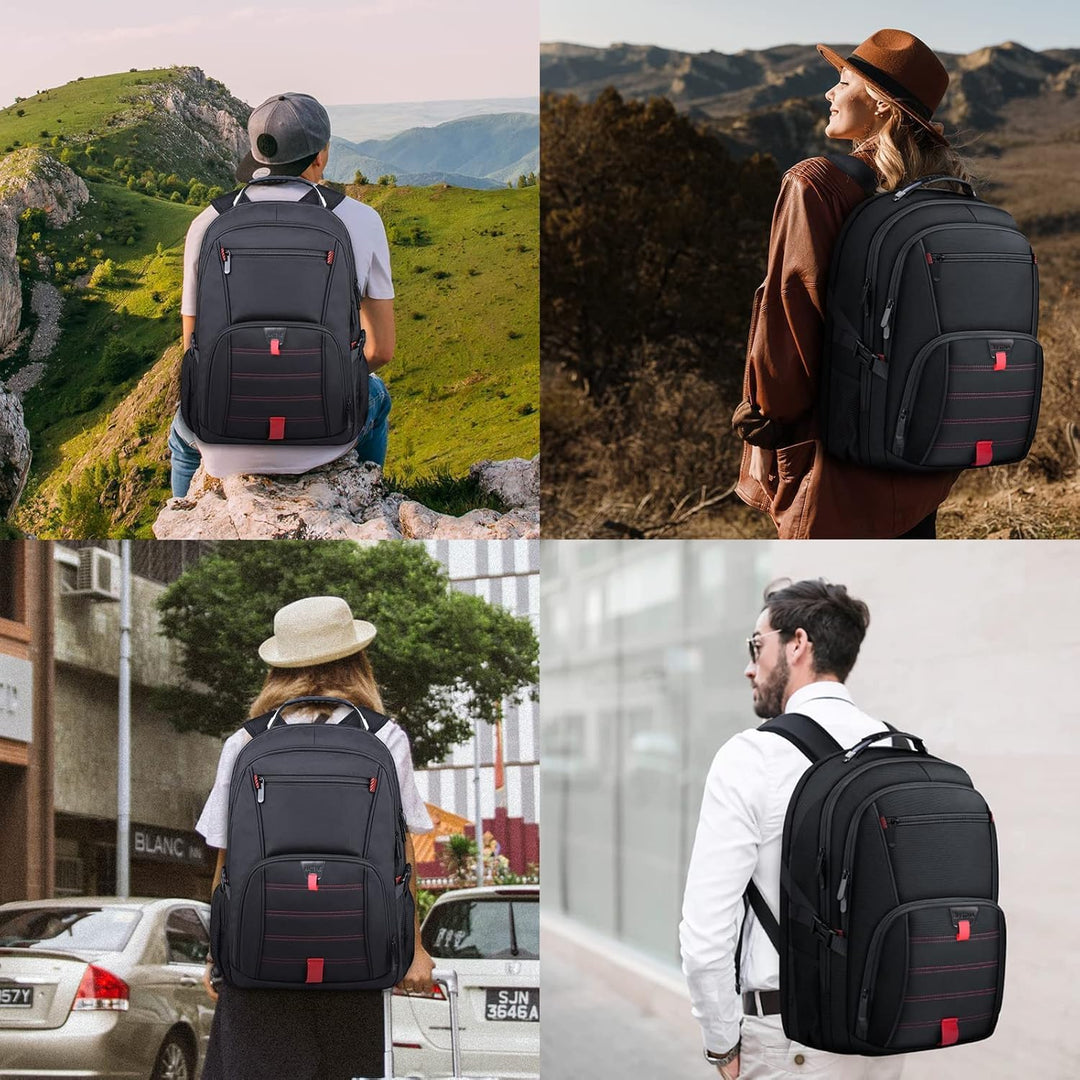 Mochila extra grande de viaje para portátil ANTERK, de 17.3 pulgada...