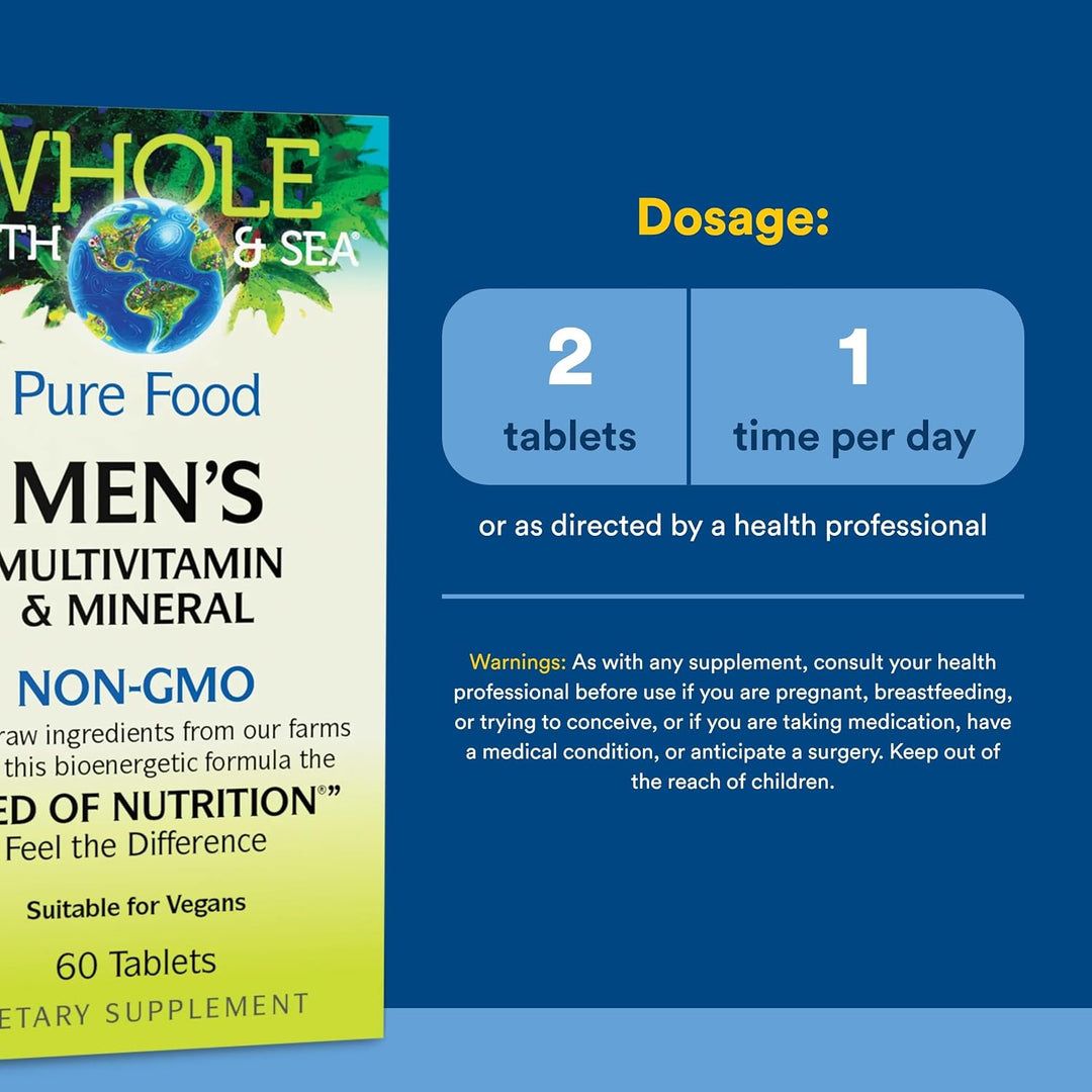 De toda la tierra y mar \u2013 Hombres &amp; Multivitamínico Minera...