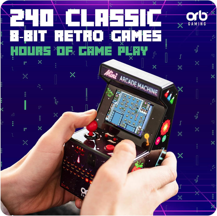 Juegos retro (versión US) de bolsillo ThumbsUp, mando de juego arcade