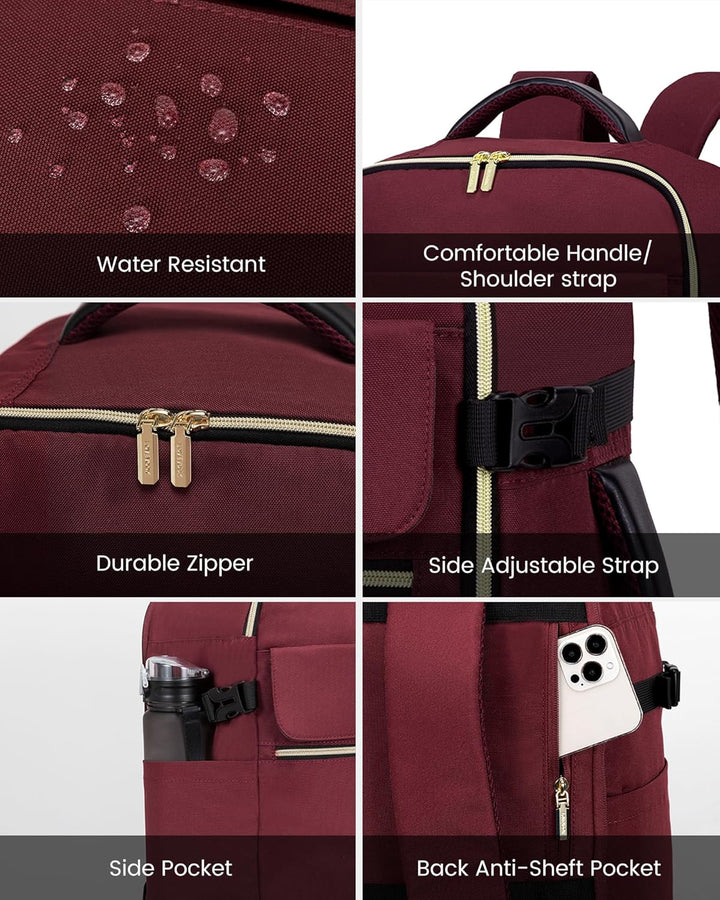 LOVEVOOK - Mochila de Mano, Mochila de Viaje de 40L para Mujeres co...