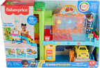 Fisher-Price Little People Garage de Aprendizaje con Luces, Edades 1+