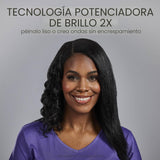 Remington Shine Therapy - Plancha alisadora de pelo de 1 pulgada, p...