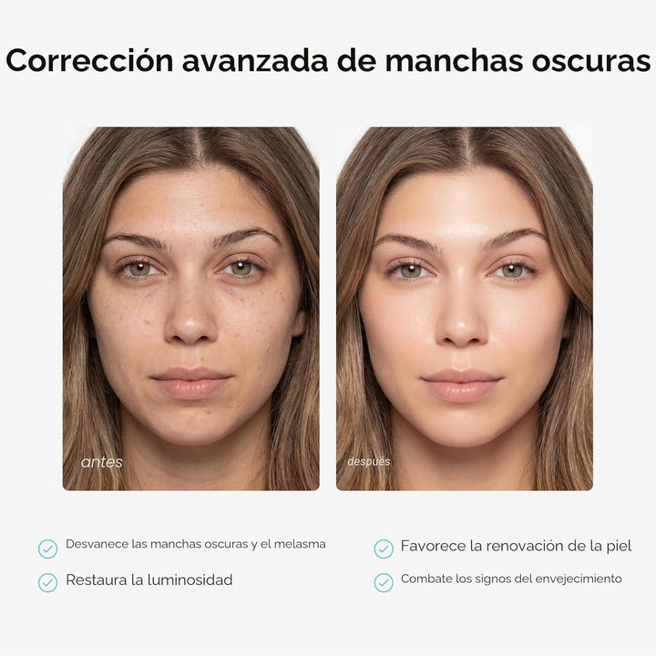 MAREE Crema de ácido tranexámico y alfa arbutina - Crema facial con...