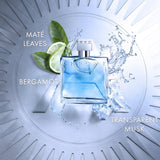 Azzaro Eau de Toilette cromado, colonia acuática fresca para hombre...