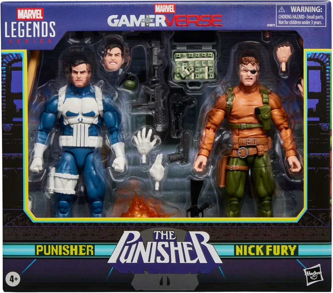 Marvel Legends Series Gamerverse Punisher Nick Fury