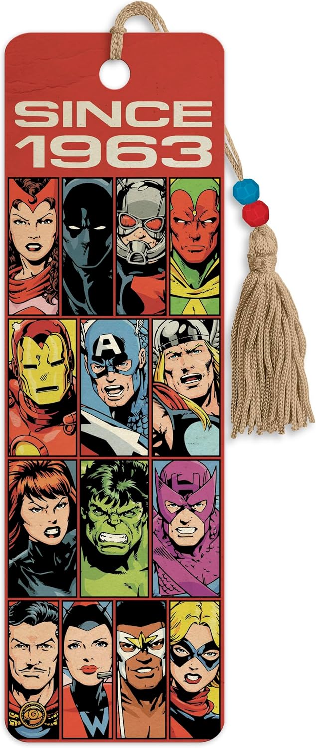 Marvel Avengers - Marcapáginas Premier del 60 aniversario
