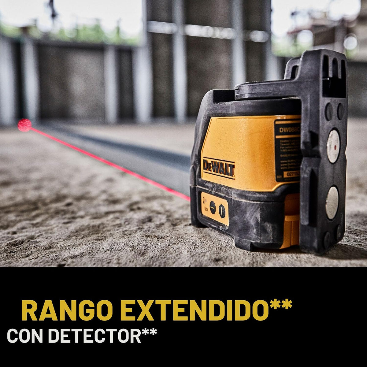 DeWalt DW088K Láser de línea cruzada con autonivelación