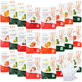 24 Pcs Fruits Beauty Hand Mask Bulk para Women Girl Sister