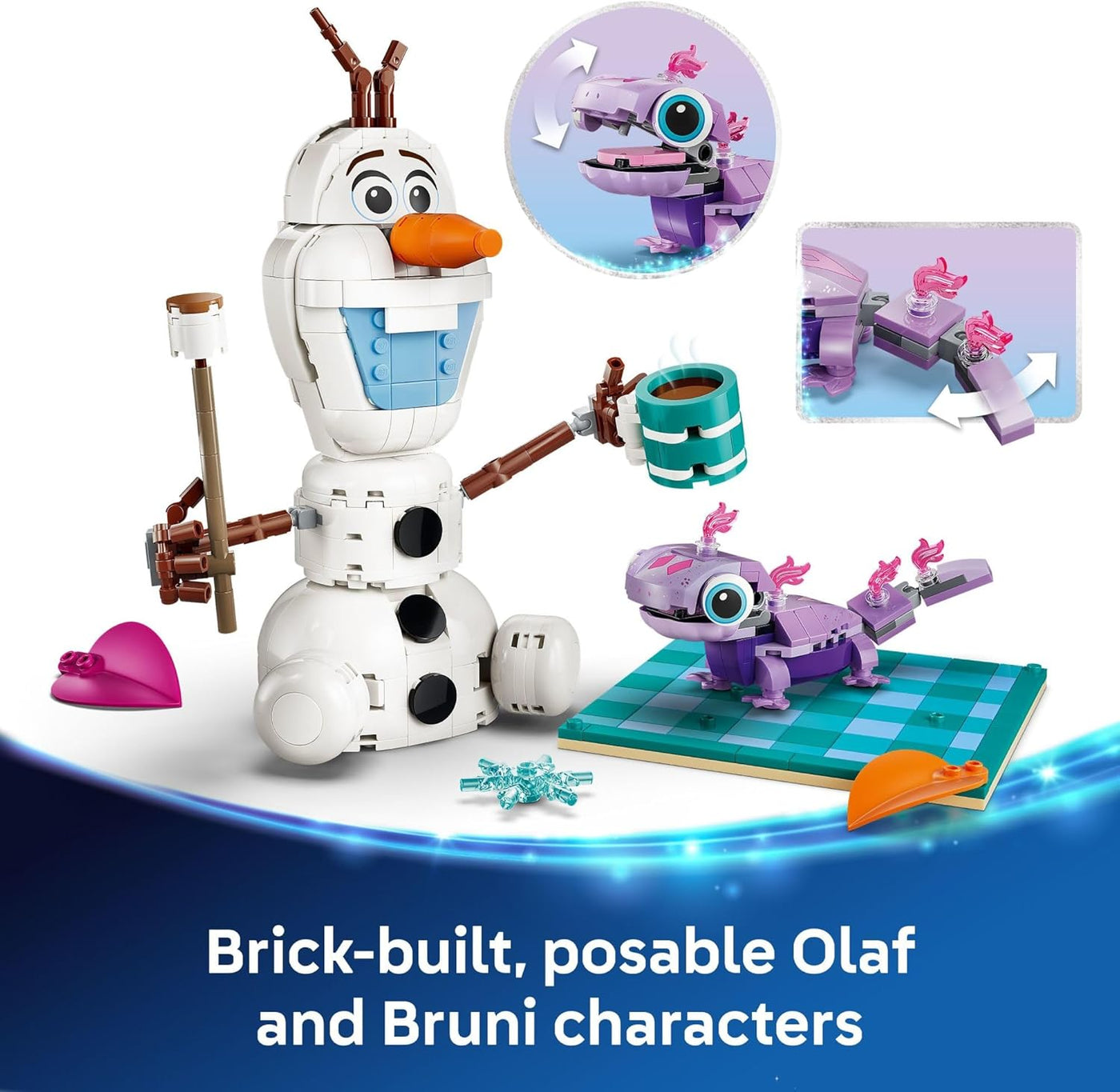 LEGO Disney Frozen Olaf y Brunis Picnic divertido juguete