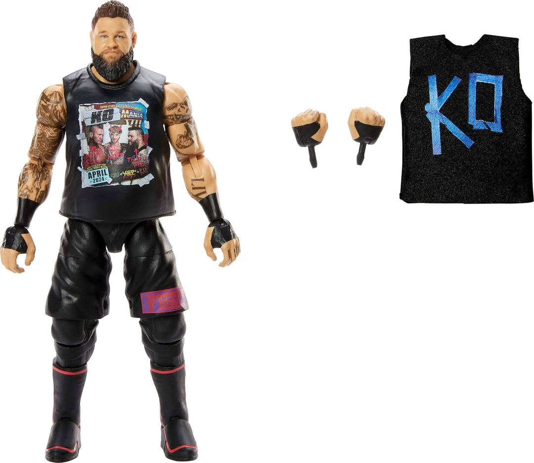 Mattel WWE Elite - Figura de acción y accesorios, serie #116 Kevin...