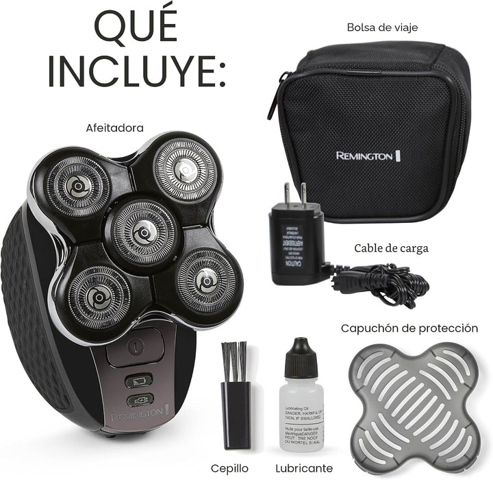 Remington XR7000 Balder Pro Rotary Shaver Recargable Impermeable Ma...