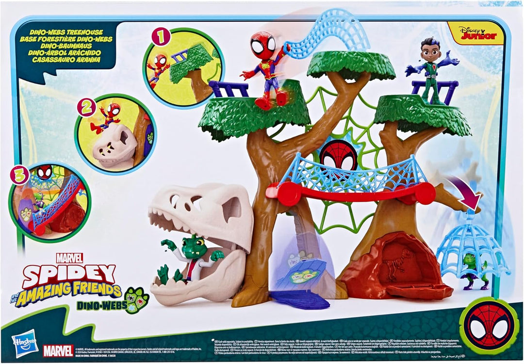 Spidey and his Amazing Friends Marvel Dino-Webs Treehouse