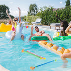 Libima 30 pistolas de agua de 23 pulgadas a granel, pistolas de disparos para niños y adultos, pistolas de agua de largo alcance con asas de fácil agarre, juguetes de piscina de verano para juegos al