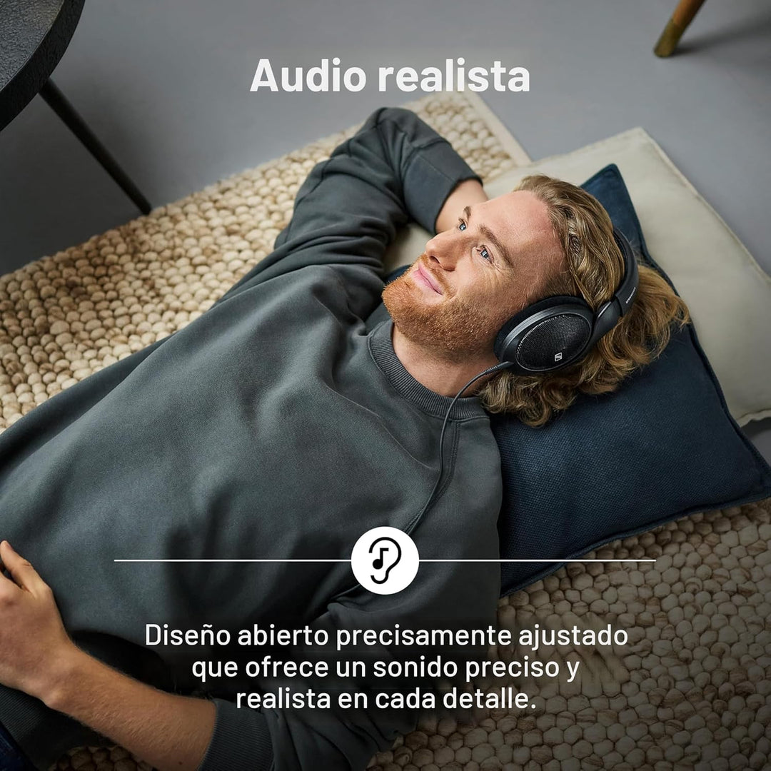 Sennheiser Auriculares audiófilos HD 560 S sobre la oreja, respuest...