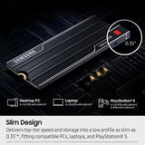 Samsung SSD 9100 PRO con disipador de calor de 8 TB, PCIe 5.0x4 M.2...