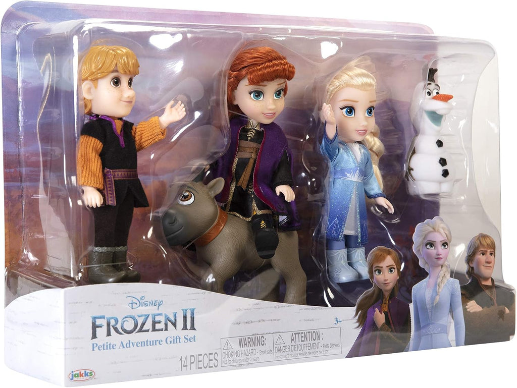 Disney Frozen 2 Set de Regalo de Muñecas Pequeñas - Incluye Elsa, Anna, Kristoff, Olaf y Sven! 6 pulgadas