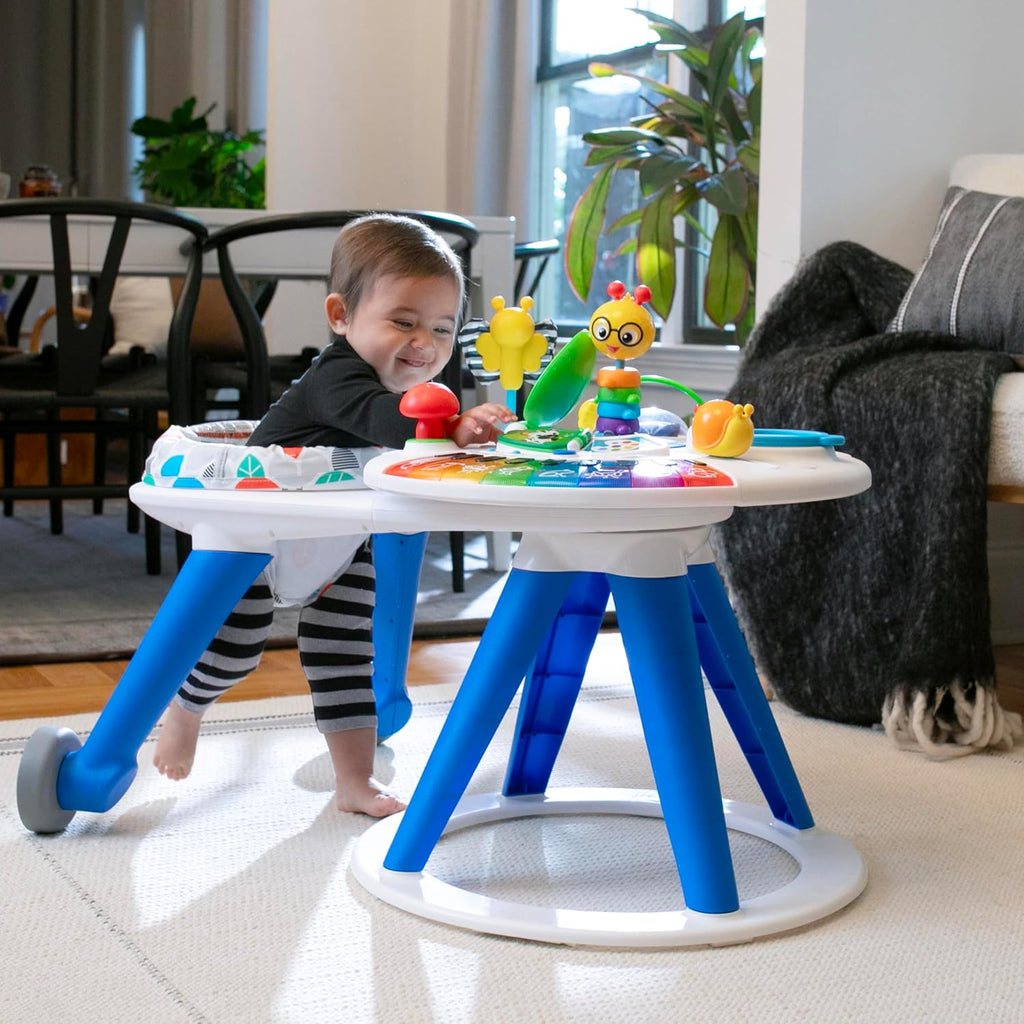 Baby Einstein - Centro de actividades 4 en 1 y andador con piano, edad de 6 meses