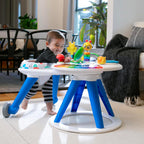 Baby Einstein - Centro de actividades 4 en 1 y andador con piano, edad de 6 meses