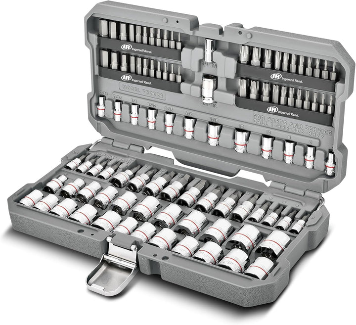 Ingersoll Rand 101 Pz. Juego de 1\/4 y 3\/8" Dr. Master Antides...