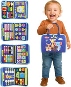 URBAN TOYS Montessori - Tablero de actividades, libro ocupado