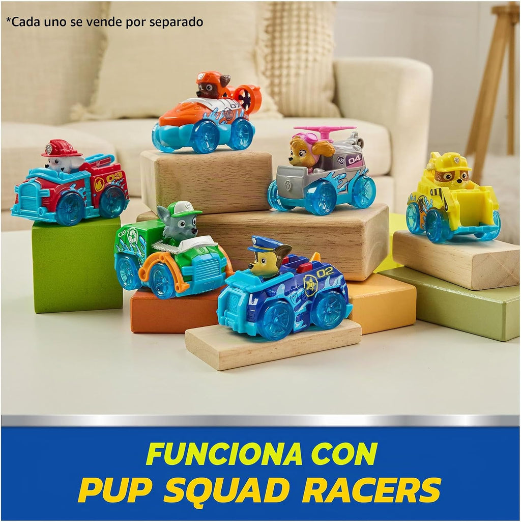 Set de juego PAW Patrol Pup Squad Pultopus Rescue con vehículo de juguete Chase