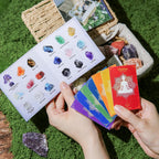 Juego de 18 cristales curativos y piedras para mujeres y