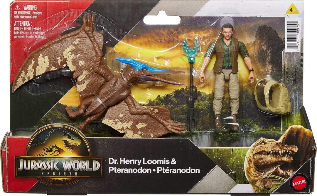 Mattel Jurassic World Rebirth Paquete de Figuras de Humano