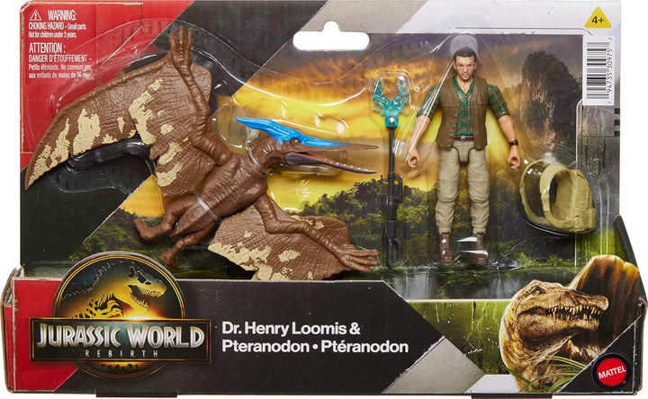 Mattel Jurassic World Rebirth Paquete de Figuras de Humano