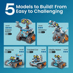 Sillbird Kit de robot de construcción, regalos STEM para niños de 8 a 13